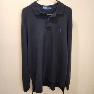 Polo by Ralph Lauren Blue label Black men's Poloshirt  size XL